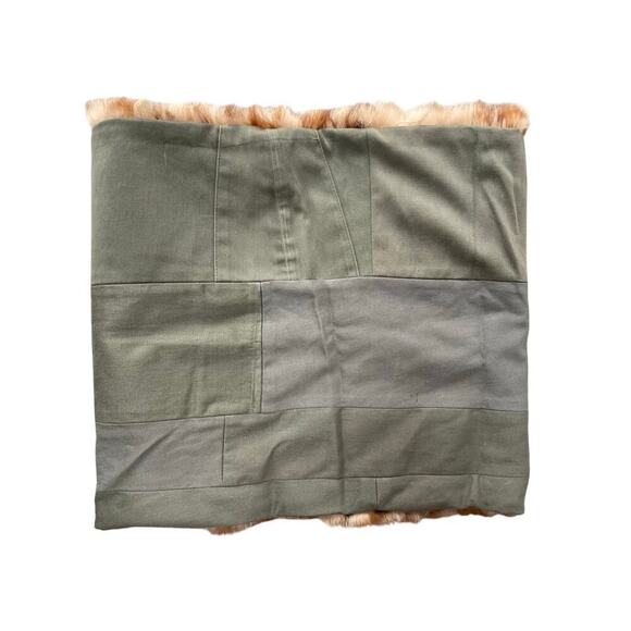 Catherine Parra rabbit fur scarf - Picture 2 of 4